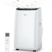 DuraComfort DP14CM Portable Air Conditioner for Room, 14000 BTU, 450 Sq Ft, White, 10200BTU(SACC)