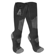ActionHeat AH-SK-3V-C-S-M Cotton 3.7V Rechargeable Heated Socks 2.0 with Remote - S/M