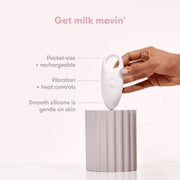 Frida Mom 127 2-in-1 Lactation Massager, White
