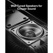 Ultimea Apollo S40 Sound Bar 2.2ch for TV Built-in Dual Subwoofer Wall Mount