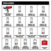 Milwaukee  2779-750CU M18 18V Lithium-Ion Cordless FORCE LOGIC 750 MCM Crimper with EXACT 12T U-Style Dies, Lightweight Balanced Design, 350 Rotating Head