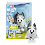 Bluey Muffin Chat Mates Press Muffins Nose and Hear 10 Phrases from The Show, Stands 5.5 In Tall