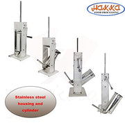 Hakka Brothers SV-3 7 Lb/3 L Sausage Stuffer 2 Speed Stainless Steel Vertical 5-7 Lb Sausage Maker