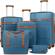 Joyway TR010 5-Piece Luggage Set ABS Hardshell Spinner Suitcase with TSA Lock 28