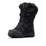 Columbia Ice Maiden II Women's Waterproof Insulated Winter Boots, Black Columbia Grey, Size 7, 1554171