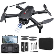 Beeprincess H16 Toy Drone with 4K HD Camera, Foldable Design, Brushless Motor, Optical Flow Positioning