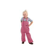 Berne Softstone Insulated Bib Overalls for Toddlers - Desert Rose - 2T