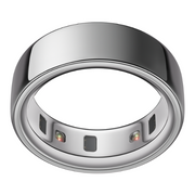 Oura Ring 4 Smart Fitness Ring, All-Titanium, Silver, Size 6, Up to 8 Days Battery Life, Health Activity Tracker JZ90-54217-06