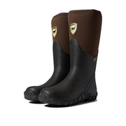 Irish Setter 04839 MudTrek Chore Waterproof Full Fit Rubber Boots for Kids - Brown - 4 Kids