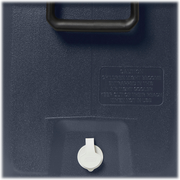Coleman 150-Quart Hard Ice Chest Cooler, Blue Nights - Easy Carrying