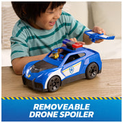 Spin Master Paw Patrol Launch N Rescue Cruiser Toy Vehicle with Chase Figure, Light and Sound Effects, Hidden Net Launcher, Multicolor, 11 in, 6074962