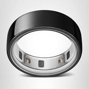 Oura Ring 4 Smart Ring, All-Titanium Durable Design, Black, Size 12, Smart Sensing Technology, 8-Day Battery Life, JZ90-54144-12