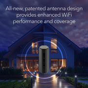 NETGEAR Nighthawk RS600 Tri-Band WiFi 7 Router, 18 Gbps Wireless Speed, 10 Gig Internet Port, Covers 3,300 sq. ft., Supports 150 Devices, Black