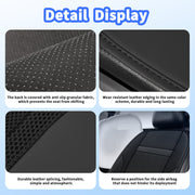 SriGM 12V Car Seat Cooler Pad, Ventilated Cooling Seat Cushion - Breathable Mesh Fabric, Universal Fit