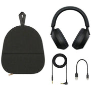 Sony WH-1000XM5 Wireless Industry Leading Noise Canceling Headphones with Auto Noise Canceling Optimizer, Crystal Clear Hands-Free Calling, and Alexa Voice Control, Black