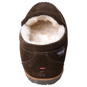 Minnetonka Moccasins Tempe Pile-Lined Slippers for Ladies - Chocolate - 8M