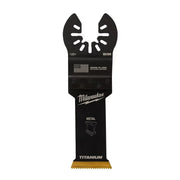 Milwaukee 49-25-1259 1-1/8 in. W Bi-Metal Open-Lok Oscillating Blade Multi-Material 10 pk