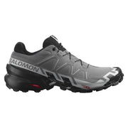 Salomon Speedcross 6 Trail Running Shoes for Men, Quiet Shade Black Pearl Blue, Size 11.5, L41738000