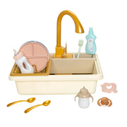 Jakks Pacific 72843 My Sweet Love Sink Playset with Working Faucet, 12 Accessories, Durable Plastic, for Ages 3+