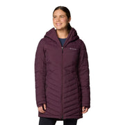 Columbia Women's Joy Peak II Mid Insulated Athletic Jacket, Omni-Heat Infinity, Thermarator Insulation, Moonvista, X-Large, 208864