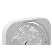 Mainstays 9 in Tabletop Fan, Portable, 3 Speeds, 130-Degree Tilt, White, DT2108-GW