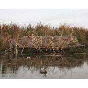 Beavertail 1700 Series Boat Blind, Karma Wetland Camo, Adjustable Telescoping Frame, Waterproof Polyester, Fits 16 to 18 ft Boats, 401334