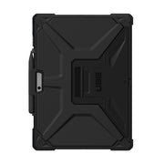 Urban Armor Gear Metropolis SE Tablet Case, Heavy Duty Protection, Black, Compatible with Microsoft Surface Pro 9 and Surface Pro 10, Hard Shell, Built-In Kickstand, Pen Storage
