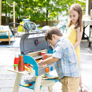Melissa & Doug 30608 Smoker and Pizza Oven Play Food Toy for Pretend Play Cooking for Kids