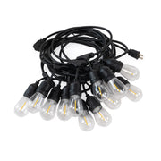 Better Homes & Gardens Plug in 12 Count Edison String Lights, Warm White - Corded Electric