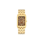 Armitron Men's Crystal Stainless Steel Bracelet Watch, Gold - Water Resistant