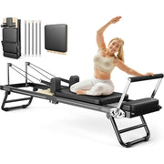 UPGO Foldable Pilates Reformer, Pilates Machine & Equipment for Home use, Pilates Exercise Equipment