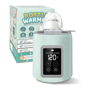 Rupoun Bottle Warmer, 4 in 1 Fast Baby Milk Portable Warmer with Timer and Temperature Control for Breastmilk or Formula, with Defrost