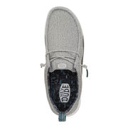 Heydude Wally Hey2O Mesh Men's Casual Shoes, Lightweight Water-Ready Loafers, Grey Blue, Size 9, 43145