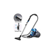 Eureka NEN110A Whirlwind Bagless Canister Vacuum Cleaner, Lightweight Corded Vacuum for Carpets and Hard Floors, Blue