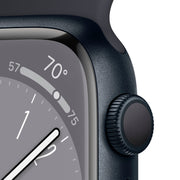 Apple Watch Gen 8 Series 8 45mm Midnight Aluminum - Midnight Sport Band MNUJ3LL/A