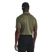 Under Armour Tech Short-Sleeve Polo - Marine OD Green/Pitch Gray - M