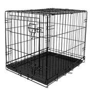 Vibrant Life 34973 Single-Door Folding Dog Crate With Divider, XX-Large, 48