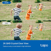 TP-Link C520WS Tapo 2K QHD + Color Night Vision Outdoor Pan/Tilt Wi-Fi Security Camera
