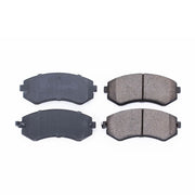 PowerStop Z16 Evolution Ceramic Front Disc Brake Pads for Nissan 240SX 1989-1996, Low Dust, Quiet Operation, 16-422