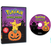 Warner Home Video Pokemon Spooky Stories DVD, Anime Family Adventure, 8 Episodes, English Dubbed and Subtitled, 480p