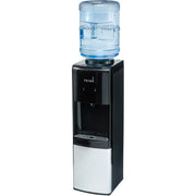 Primo 601087 Top Load Hot/Cold Water Dispenser - Black & Stainless steel
