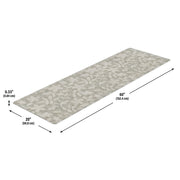 Apache Mills Cushion Comfort Dots Botanical Kitchen Anti-Fatigue Mat, Multicolor, 20 in x 60 in