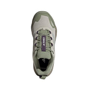 Adidas Terrex Skychaser AX5 Women's Hiking Shoes, Lightweight Ripstop Upper, Continental Rubber Outsole, Wonder Alumina Grey Tent Green, JQ2227