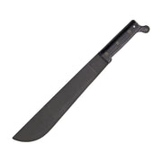 Ontario Knives CT1 Camp and Trail Machete, 12 in Carbon Steel Blade, Black Zinc Phosphate Finish, Shatterproof Polymer Handle, 17.25 in Overall