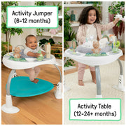 Kids II 12903 Ingenuity Spring & Sprout 2-in-1 Baby Activity Center Jumper 6+ months