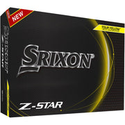Srixon Z-Star 2023 Yellow Golf Balls Premium 3-Piece Urethane