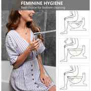 Phancir Handheld Bidet Sprayer for Toilet, Brushed Nickel Bidet Attachment for Feminine Wash, 1 Pack