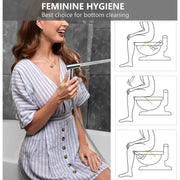 Phancir Handheld Bidet Sprayer for Toilet, Brushed Nickel Bidet Attachment for Feminine Wash, 1 Pack
