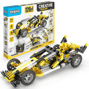 Engino Creative Builder 120-In-1 Multimodel Series Motorized STEM Construction Toy for Kids 7+