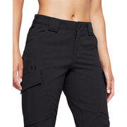 Under Armour Enduro Elite Cargo Pants for Women, Ultra-Durable Ripstop, Water-Repellent, Stretch Waistband, Dark Navy Blue, Size 8, 1386729